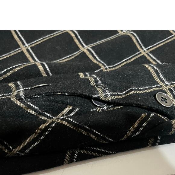 J.Jill Black Plaid Ponte Dress Women’s Large- Workwear Classic With Comfort - Picture 8 of 8